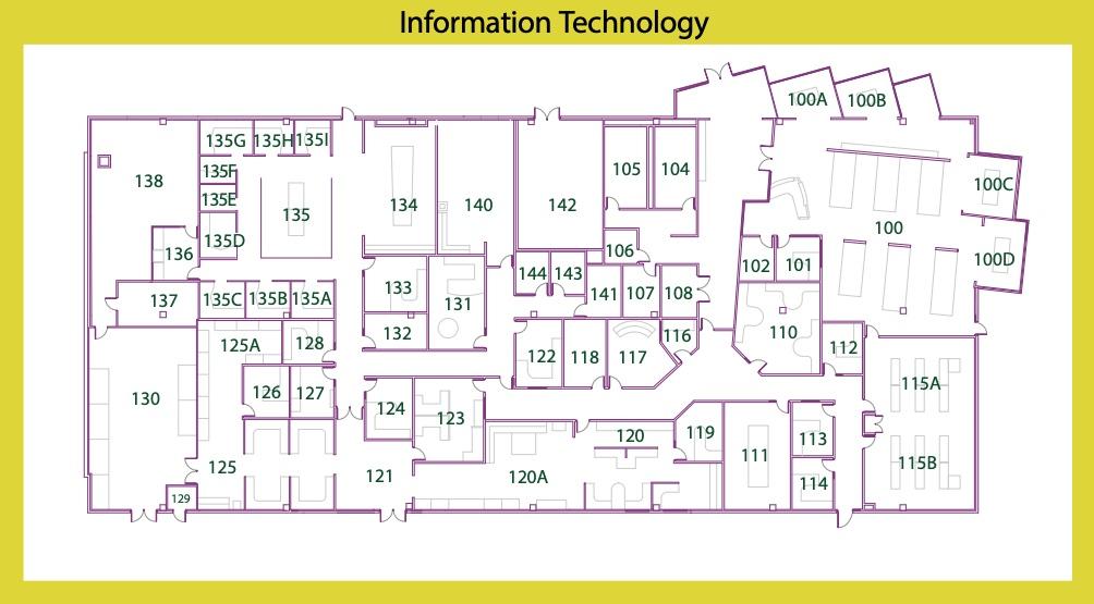 Information Technology floorplan