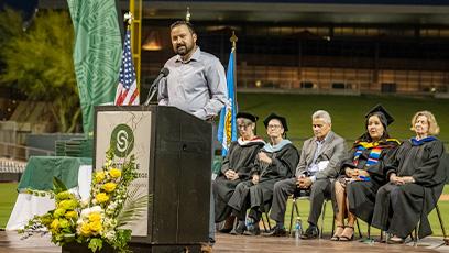 U.S. Army Veteran, Sergeant First Class Gabriel Garcia.