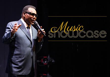 Musician George Benson performing at the Music Showcase