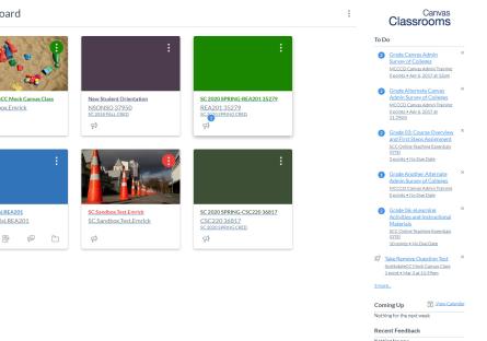 Canvas Dashboard