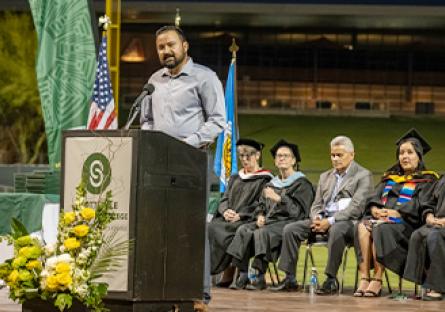 U.S. Army Veteran, Sergeant First Class Gabriel Garcia.